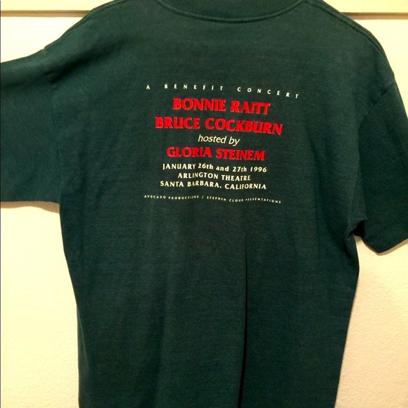 Bonnie Raitt Cockburn Steinem Benefitシャツ Bonnie Raitt Cockburn Steinem Benefitシャツ（2025年最新